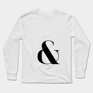 Ampersand Long Sleeve T-Shirt